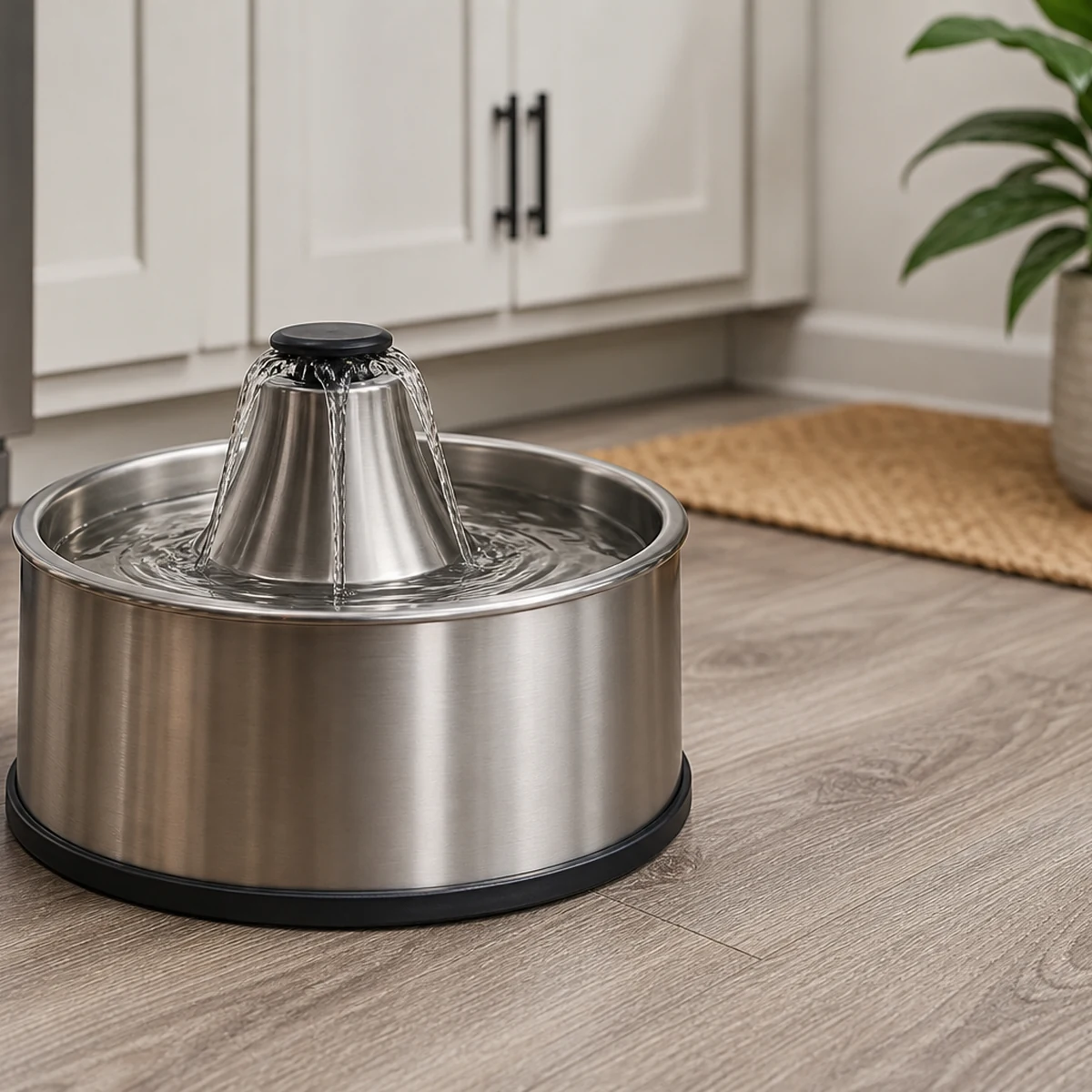 smart pet care gear Stainless Steel Dog Water Fountain-DF01